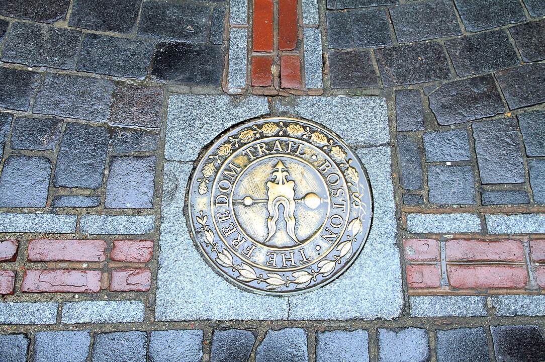 Old North Church And Freedom Trail, Boston, Massachusetts