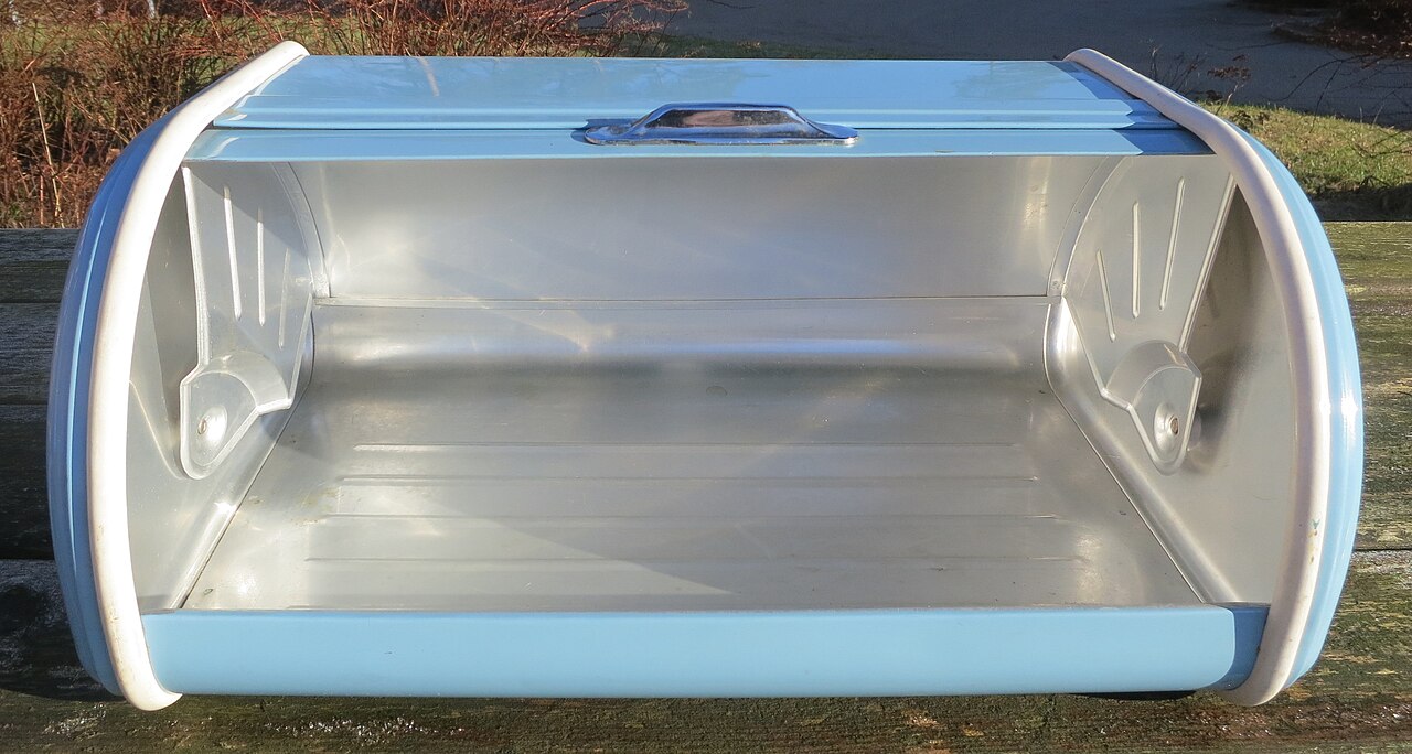 Metal Bread Boxes And Canister Sets