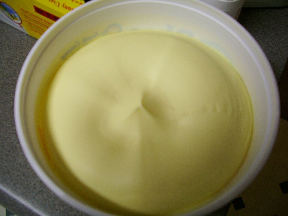 Margarine Dyed To Look Like Butter